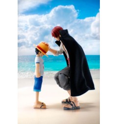 One Piece - Pack 2 figurines S.H.Figuarts Shanks & Monkey D. Luffy Childhood Ver.