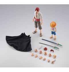 One Piece - Pack 2 figurines S.H.Figuarts Shanks & Monkey D. Luffy Childhood Ver.