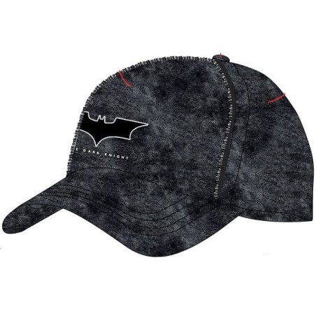 DC Comics - Casquette hip hop Cap Batman The Dark Knight Logo Denim