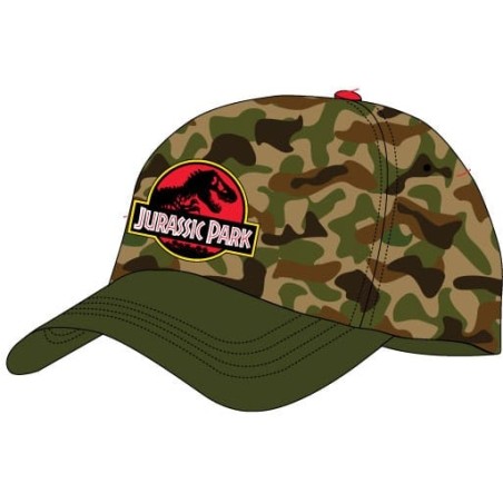 Jurassic Park - Casquette hip hop Cap Camo