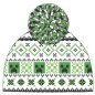 Minecraft - Bonnet Pom-Pom Minecraft - Bonnet Pom-Pom