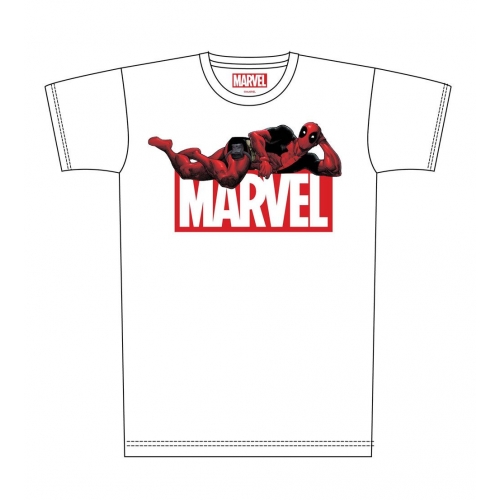 Deadpool - T-Shirt Deadpool & Marvel Logo