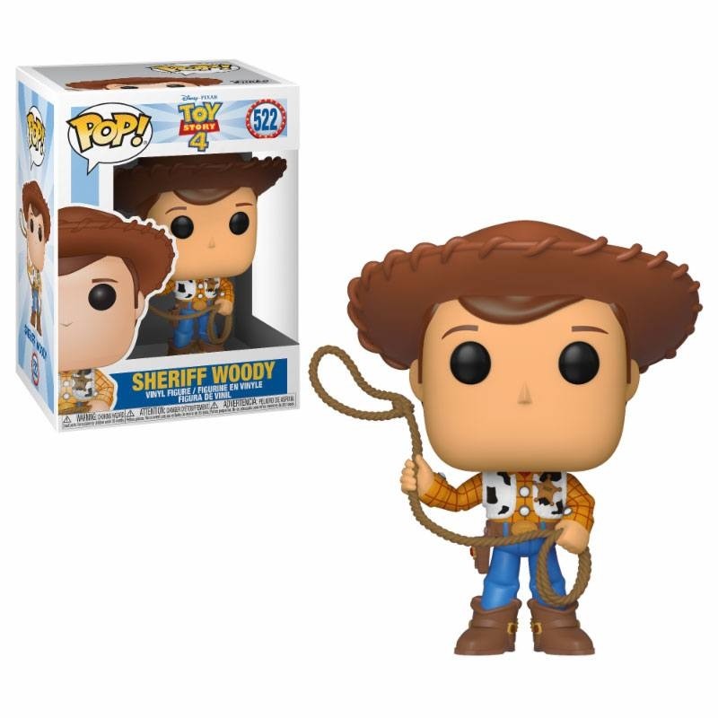 Toy Story - 4 POP! Disney Vinyl Figurine Woody 9 cm