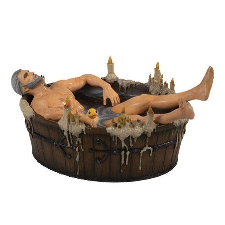 Witcher, The - The Witcher 3 Wild Hunt statuette Geralt in the Bath 9 cm