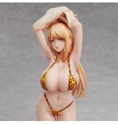 Original Illustration - POPQN Illustration statuette PVC Leopard print Swimsuit 21 cm