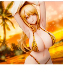 POPQN Illustration - Statuette Leopard print Swimsuit 21 cm