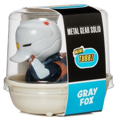 Metal Gear Solid - Figurine Tubbz Mini Gray Fox 5 cm