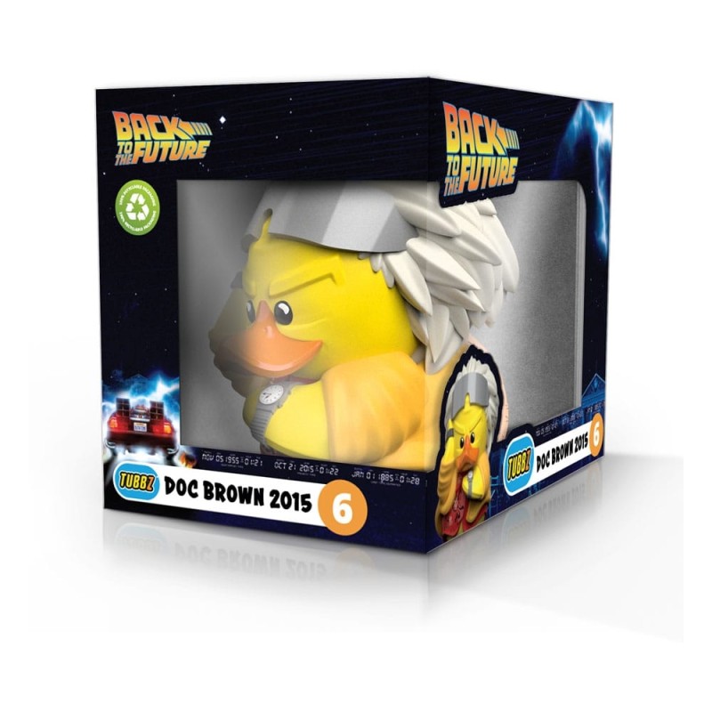 Retour vers le futur - Retour vers le Futur Tubbz figurine PVC Doc Brown 2015 Boxed Edition 10 cm