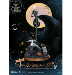 L'etrange Noël de Mr. Jack - Statuette Master Craft Jack Skellington & Zero 39 cm