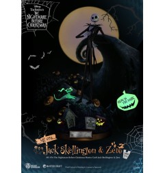 L'etrange Noël de Mr. Jack - Statuette Master Craft Jack Skellington & Zero 39 cm