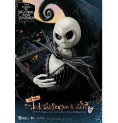 L'etrange Noël de Mr. Jack - L'Étrange Noël de monsieur Jack statuette Master Craft Jack Skellington & Zero 39 cm