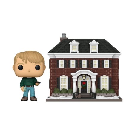 Maman, j'ai raté l'avion ! - POP! Town Vinyl figurine Kevin with McCallister Home 9 cm
