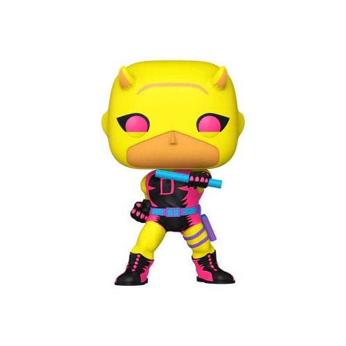 Marvel - Figurine POP! Super Sized Daredevil (YLW/RD)(BLKLT) 25 cm
