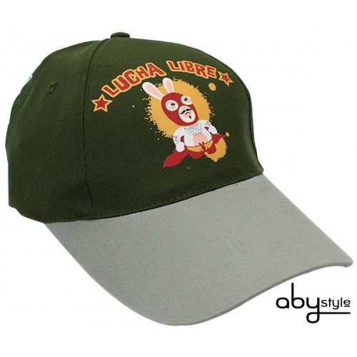 LAPINS CRETINS - Casquette Kaki Lucha Libre