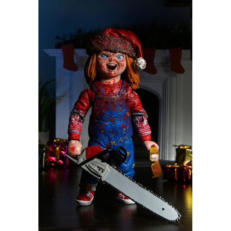 Chucky - Jeu d'enfant figurine Ultimate  (Holiday Edition) 18 cm