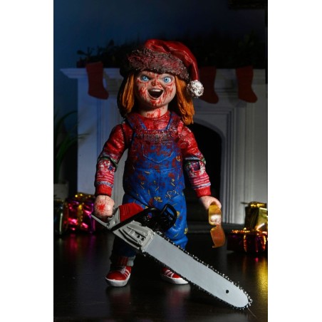 Chucky - Jeu d'enfant figurine Ultimate  (Holiday Edition) 18 cm