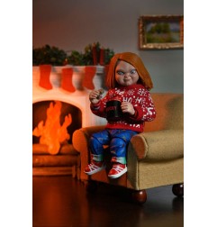 Chucky - Jeu d'enfant figurine Ultimate  (Holiday Edition) 18 cm