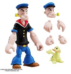 Popeye - Figurine Popeye 1er Apparence T-Shirt noir