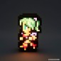 Final Fantasy Record Keeper - Lumière Pixelight Terra Branford 10 cm