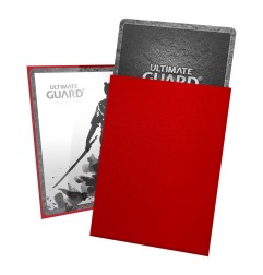 Ultimate Guard - 100 pochettes Katana Sleeves taille standard Rouge