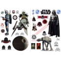 STAR WARS - Planche de stickers muraux L'empire