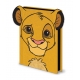 Le Roi Lion - Carnet de notes Premium A5 Simba Furry
