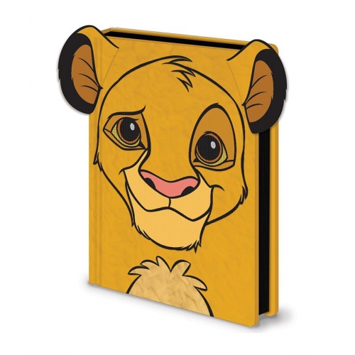 Le Roi Lion - Carnet de notes Premium A5 Simba Furry