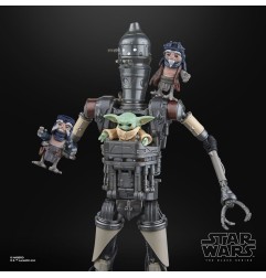 Star Wars : The Mandalorian Black Series - Pack 2 figurines IG-12 & Grogu 15 cm