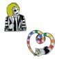 Beetlejuice - Pack 2 pin's Sandworm