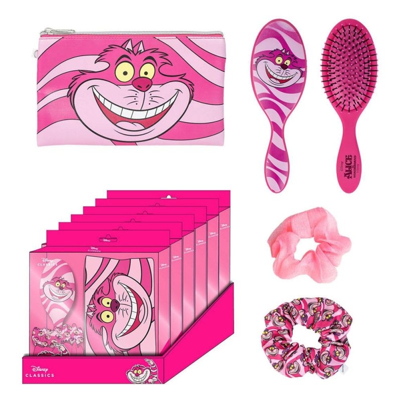 Disney - Pack 4 trousses de toilette Alice au Pays des Merveilles Chat du Cheshire