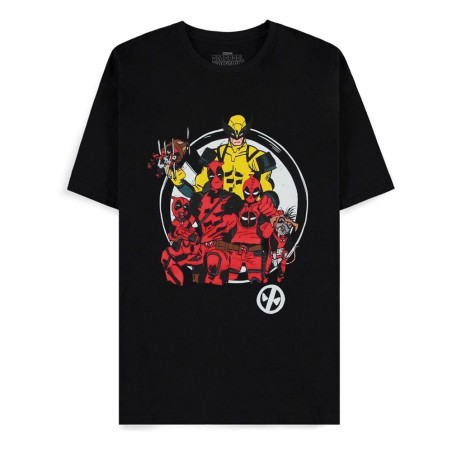 Marvel - Deadpool T-Shirt Family Portrait 