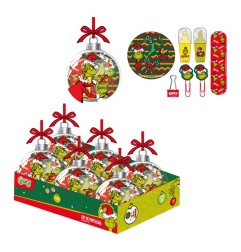 Le Grinch - Décoration sapin avec set d'écriture 5 pièces