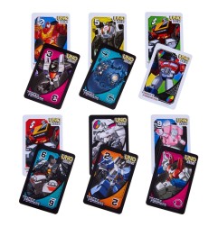 Transformers - Jeu de cartes UNO Flip!