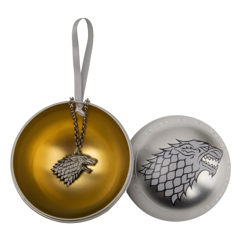 Game Of Thrones - Game of Thrones décoration sapin avec collier Stark