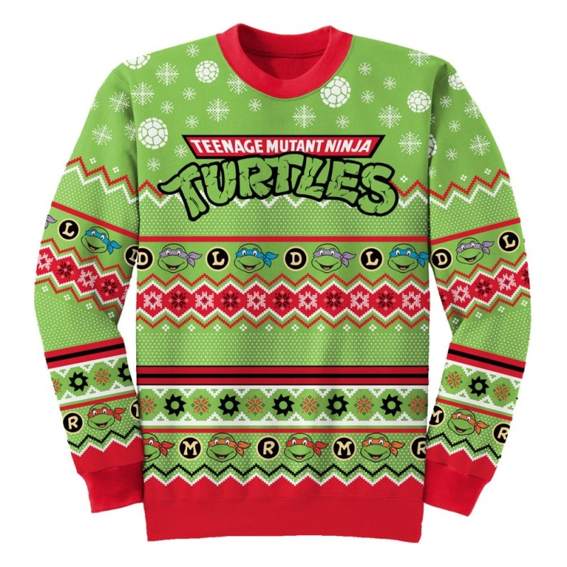 Tortues Ninja - Sweatshirt Christmas Jumper LDRM Repeat 