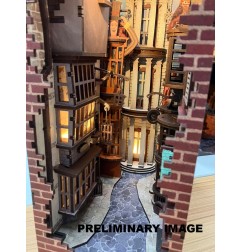 Harry Potter - Maquette Book Nook Tiny Adventures Chemin de Traverse 23 cm