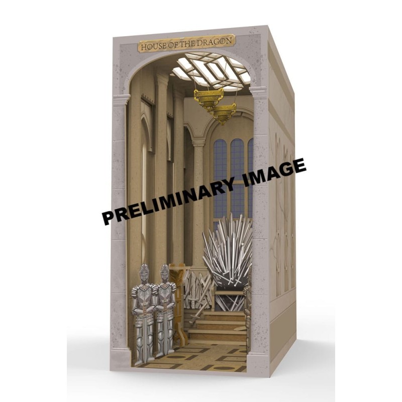 Game Of Thrones - House of the Dragon maquette Book Nook Tiny Adventures Iron Throne 23 cm