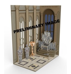House of the Dragon - Maquette Book Nook Tiny Adventures Iron Throne 23 cm
