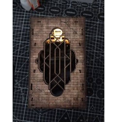 Game Of Thrones - House of the Dragon maquette Book Nook Tiny Adventures Iron Throne 23 cm