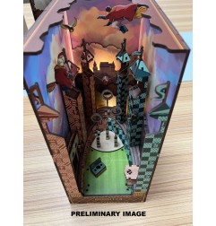Harry Potter - Maquette Book Nook Tiny Adventures Terrain de Quidditch 23 cm