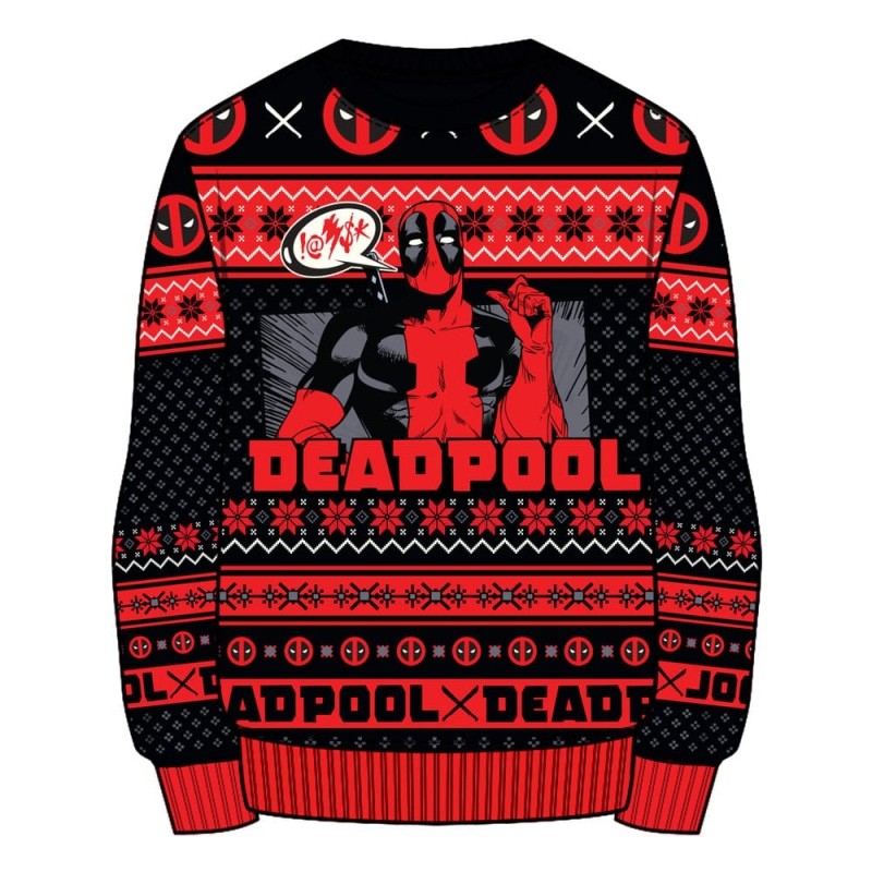 Marvel - Deadpool Sweatshirt Jumper Show Off Marvel - Deadpool Sweatshirt Jumper Show Off