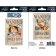 ONE PIECE - Planche de mini-stickers (16 X 11cm) Wanted Luffy / Zoro