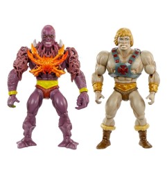 Les Maîtres de l'Univers - Masters of the Universe x Stranger Things Origins pack 2 figurines He-Man & Vecna 14 cm