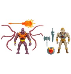 Les Maîtres de l'Univers - Masters of the Universe x Stranger Things Origins pack 2 figurines He-Man & Vecna 14 cm