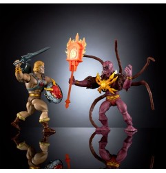 Les Maîtres de l'Univers x Stranger Things Origins - Pack 2 figurines He-Man & Vecna 14 cm