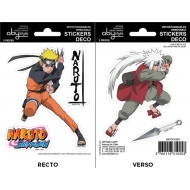 NARUTO SHIPPUDEN - Planche de mini-stickers (16x11) - Naruto / Jiraiya