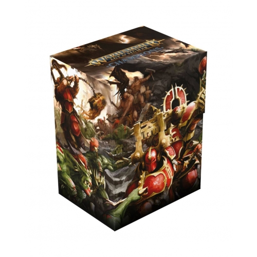 Warhammer Age of Sigmar: Champions - Basic Deck Case 80+ taille standard Chaos vs. Destruction
