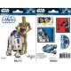 STAR WARS - Planche de mini-stickers (16x11) -  R2D2