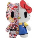 Hello Kitty - Peluche DZNR Hello Kitty 50ème Anniversaire Edition 18 cm