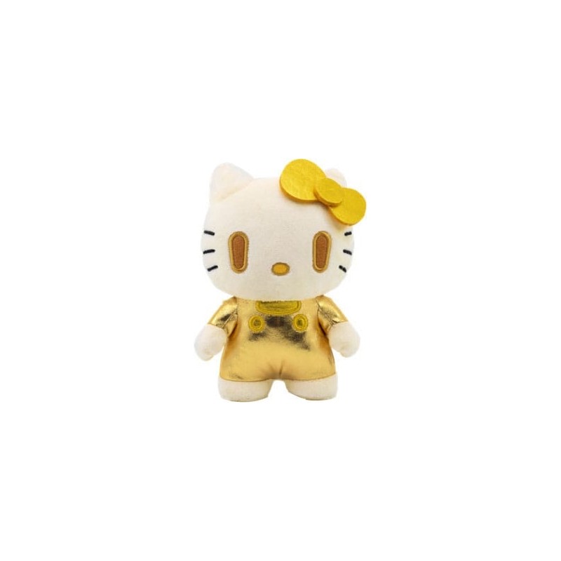 Sanrio - Peluche DZNR Hello Kitty Golden Edition 18 cm